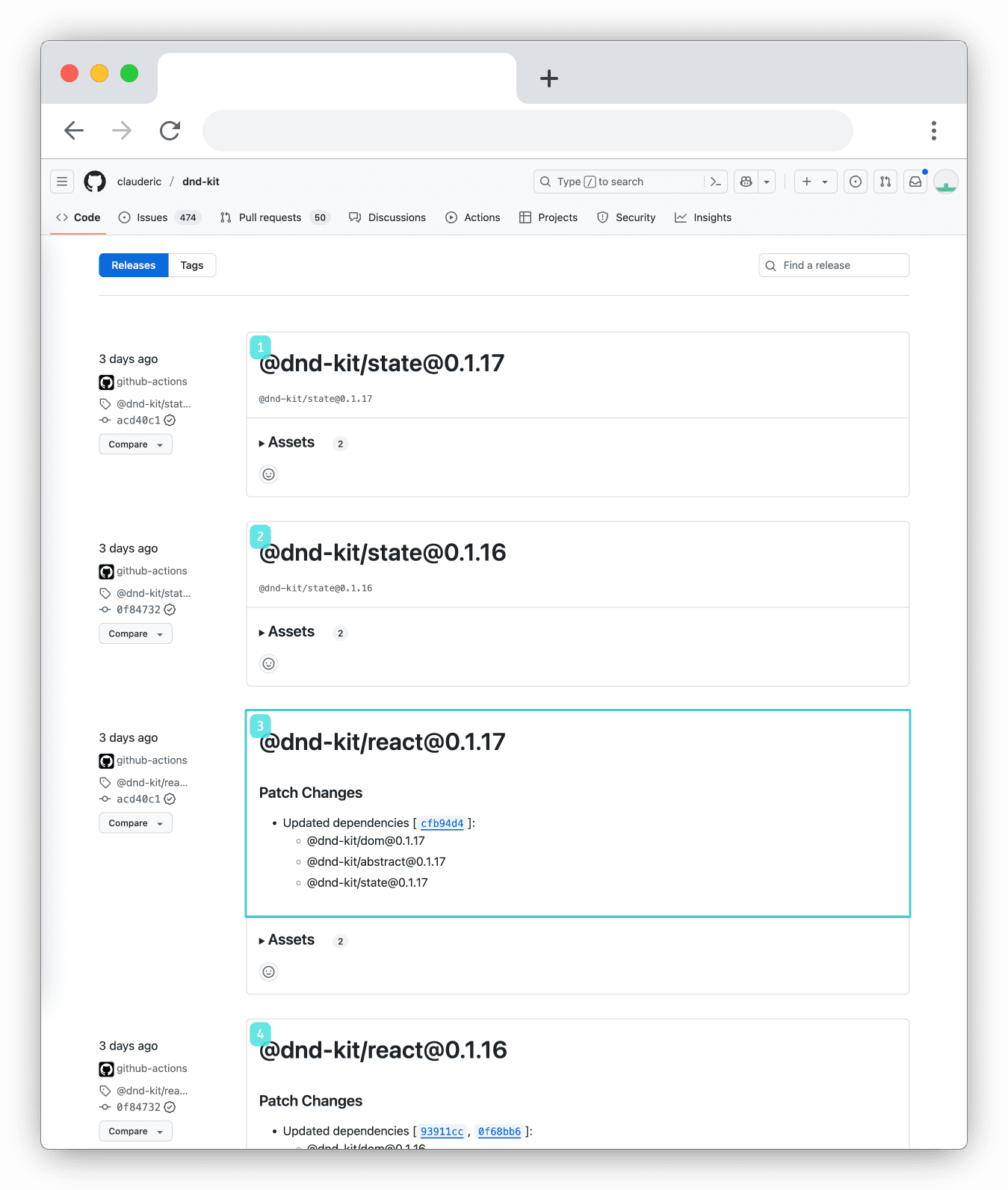 Set up Finite timeline on any website screenshot